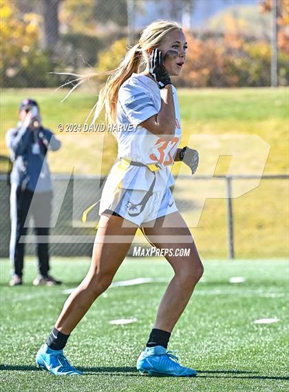 Thumbnail 3 in 5A Flag Football Semi Final Mountain Vista vs Legend photogallery.