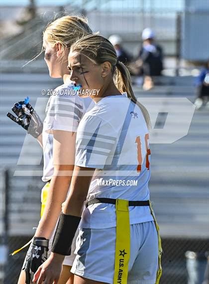 Thumbnail 1 in 5A Flag Football Semi Final Mountain Vista vs Legend photogallery.