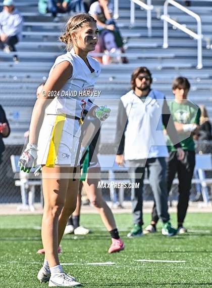Thumbnail 3 in 5A Flag Football Semi Final Mountain Vista vs Legend photogallery.