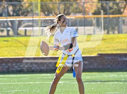 Thumbnail 3 in 5A Flag Football Semi Final Mountain Vista vs Legend photogallery.