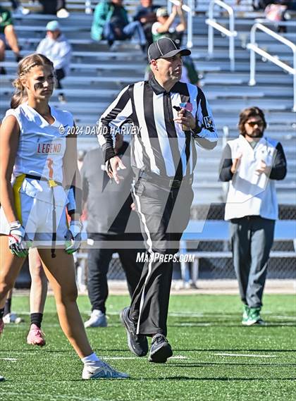 Thumbnail 1 in 5A Flag Football Semi Final Mountain Vista vs Legend photogallery.