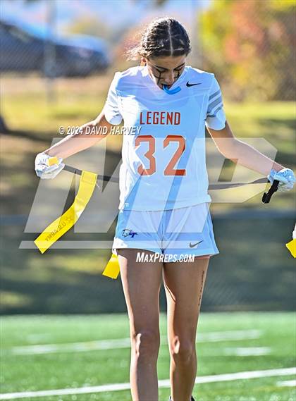 Thumbnail 3 in 5A Flag Football Semi Final Mountain Vista vs Legend photogallery.