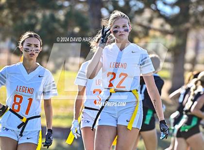 Thumbnail 2 in 5A Flag Football Semi Final Mountain Vista vs Legend photogallery.