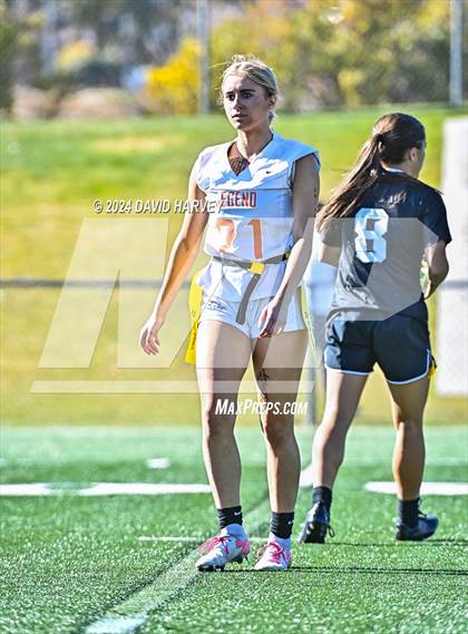 Thumbnail 1 in 5A Flag Football Semi Final Mountain Vista vs Legend photogallery.