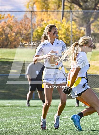 Thumbnail 3 in 5A Flag Football Semi Final Mountain Vista vs Legend photogallery.