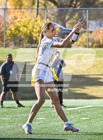 Thumbnail 3 in 5A Flag Football Semi Final Mountain Vista vs Legend photogallery.
