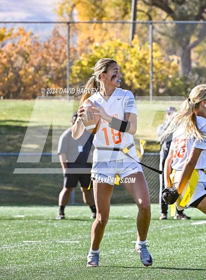 Thumbnail 1 in 5A Flag Football Semi Final Mountain Vista vs Legend photogallery.