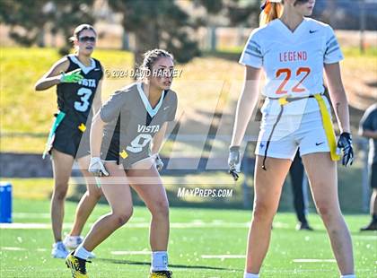 Thumbnail 2 in 5A Flag Football Semi Final Mountain Vista vs Legend photogallery.
