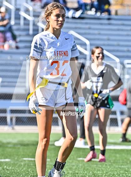Thumbnail 3 in 5A Flag Football Semi Final Mountain Vista vs Legend photogallery.