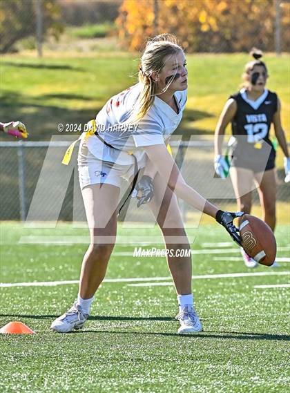 Thumbnail 1 in 5A Flag Football Semi Final Mountain Vista vs Legend photogallery.