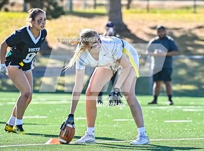 Thumbnail 2 in 5A Flag Football Semi Final Mountain Vista vs Legend photogallery.