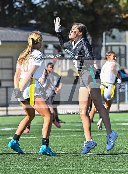 Thumbnail 1 in 5A Flag Football Semi Final Mountain Vista vs Legend photogallery.