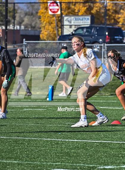 Thumbnail 1 in 5A Flag Football Semi Final Mountain Vista vs Legend photogallery.
