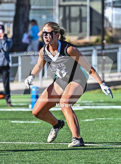 Thumbnail 1 in 5A Flag Football Semi Final Mountain Vista vs Legend photogallery.