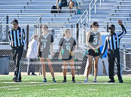 Thumbnail 2 in 5A Flag Football Semi Final Mountain Vista vs Legend photogallery.
