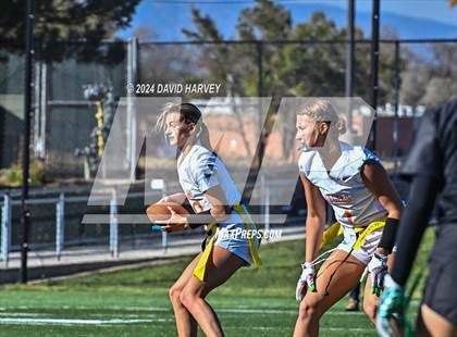 Thumbnail 3 in 5A Flag Football Semi Final Mountain Vista vs Legend photogallery.