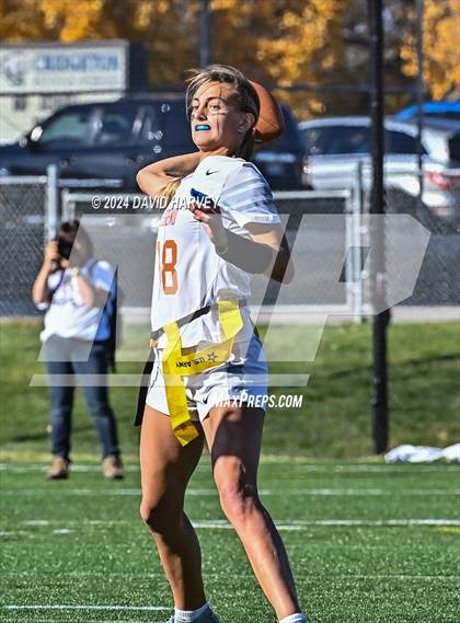 Thumbnail 1 in 5A Flag Football Semi Final Mountain Vista vs Legend photogallery.