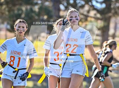 Thumbnail 1 in 5A Flag Football Semi Final Mountain Vista vs Legend photogallery.