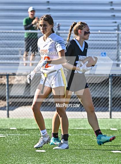 Thumbnail 3 in 5A Flag Football Semi Final Mountain Vista vs Legend photogallery.