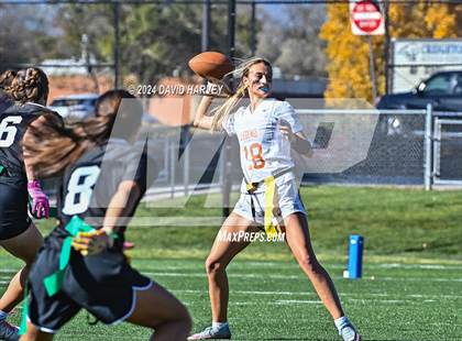 Thumbnail 1 in 5A Flag Football Semi Final Mountain Vista vs Legend photogallery.