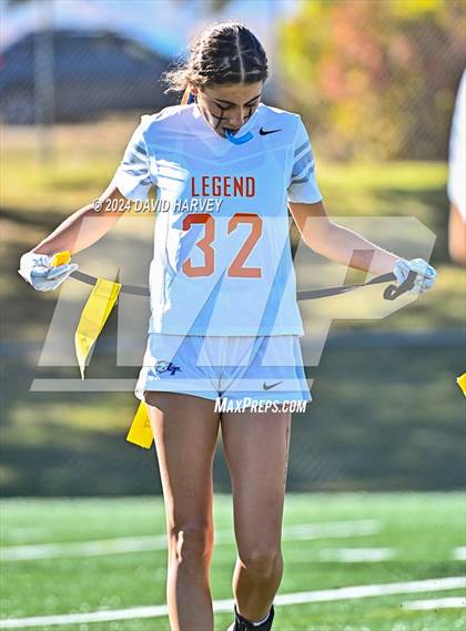 Thumbnail 1 in 5A Flag Football Semi Final Mountain Vista vs Legend photogallery.