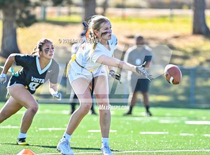 Thumbnail 2 in 5A Flag Football Semi Final Mountain Vista vs Legend photogallery.