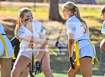 Thumbnail 3 in 5A Flag Football Semi Final Mountain Vista vs Legend photogallery.