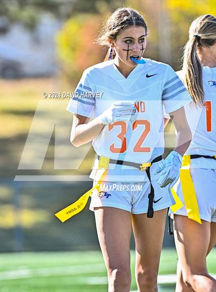 Thumbnail 2 in 5A Flag Football Semi Final Mountain Vista vs Legend photogallery.