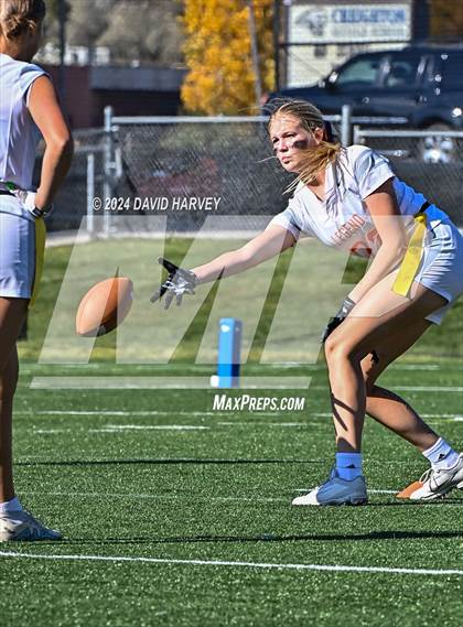 Thumbnail 1 in 5A Flag Football Semi Final Mountain Vista vs Legend photogallery.