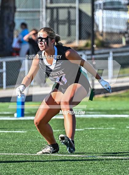 Thumbnail 3 in 5A Flag Football Semi Final Mountain Vista vs Legend photogallery.
