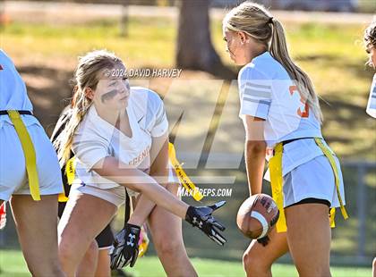 Thumbnail 2 in 5A Flag Football Semi Final Mountain Vista vs Legend photogallery.