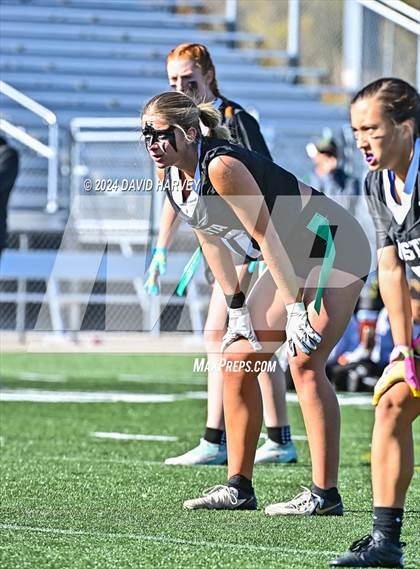 Thumbnail 1 in 5A Flag Football Semi Final Mountain Vista vs Legend photogallery.