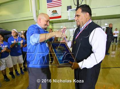 Thumbnail 2 in Robert F. Kennedy Community vs. Northridge Academy (CIF LA City Section D4 Final) photogallery.