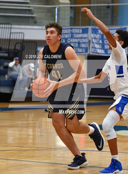 Thumbnail 1 in O'Connor vs  South San Antonio (South San Boys Basketball Tournament) photogallery.