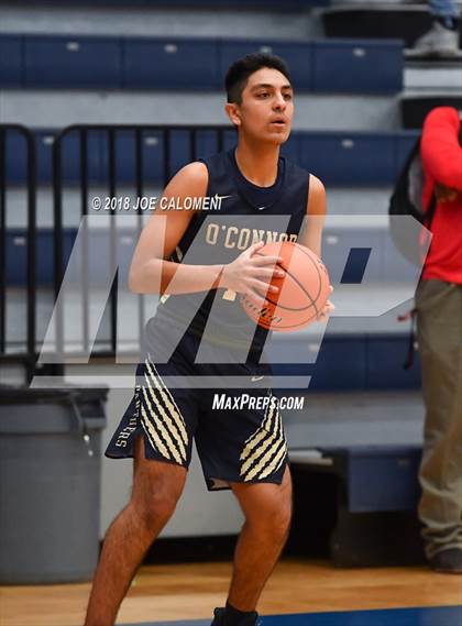 Thumbnail 2 in O'Connor vs  South San Antonio (South San Boys Basketball Tournament) photogallery.