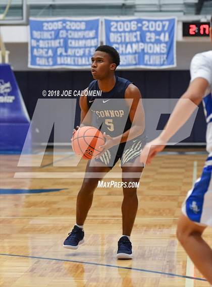 Thumbnail 1 in O'Connor vs  South San Antonio (South San Boys Basketball Tournament) photogallery.