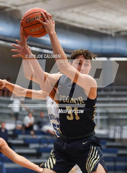 Thumbnail 2 in O'Connor vs  South San Antonio (South San Boys Basketball Tournament) photogallery.