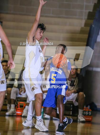 Thumbnail 2 in Kennedy vs  Middle College (CIF LACS Playoff) photogallery.