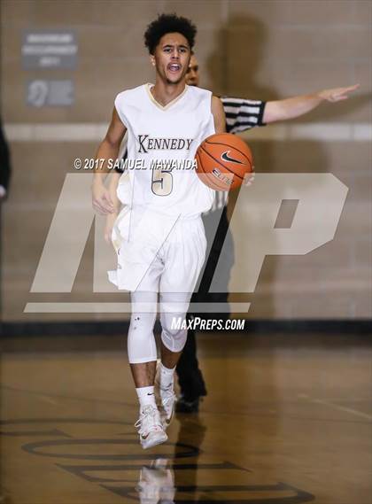 Thumbnail 1 in Kennedy vs  Middle College (CIF LACS Playoff) photogallery.