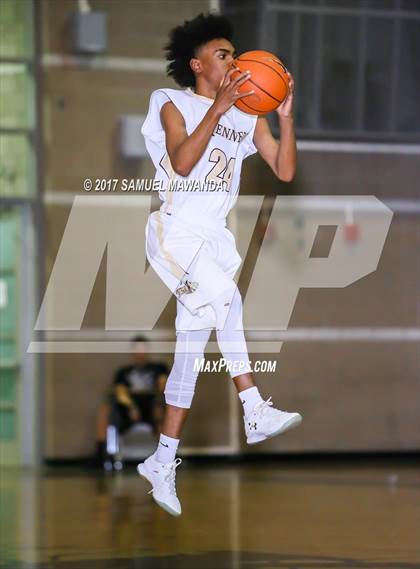 Thumbnail 3 in Kennedy vs  Middle College (CIF LACS Playoff) photogallery.