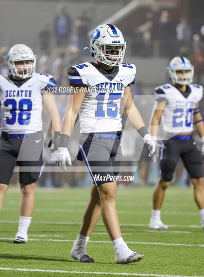 Thumbnail 3 in Decatur vs. China Spring (UIL 4A D-1 Semifinal) photogallery.