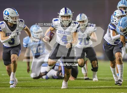 Thumbnail 3 in Decatur vs. China Spring (UIL 4A D-1 Semifinal) photogallery.