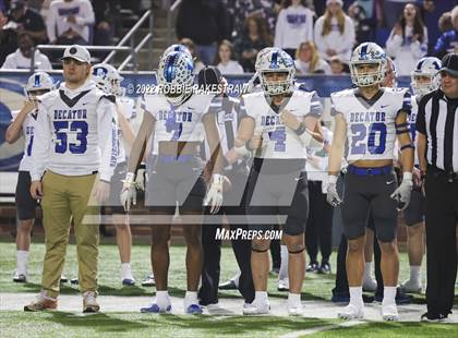 Thumbnail 2 in Decatur vs. China Spring (UIL 4A D-1 Semifinal) photogallery.