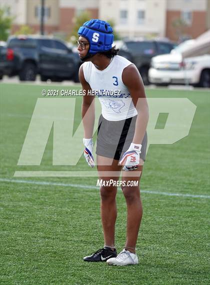 Thumbnail 3 in Somerset vs. Little River Academy (Texas State 7-on-7 Tournament) photogallery.