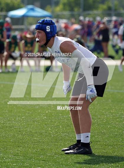 Thumbnail 1 in Somerset vs. Little River Academy (Texas State 7-on-7 Tournament) photogallery.