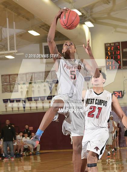 Thumbnail 3 in Foothill vs. West Campus (CIF SJS D4 Semifinal) photogallery.