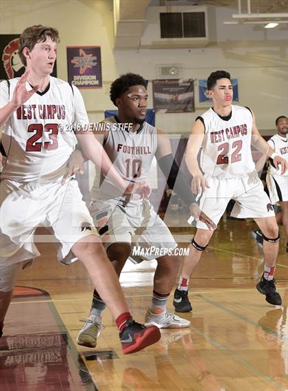 Thumbnail 2 in Foothill vs. West Campus (CIF SJS D4 Semifinal) photogallery.
