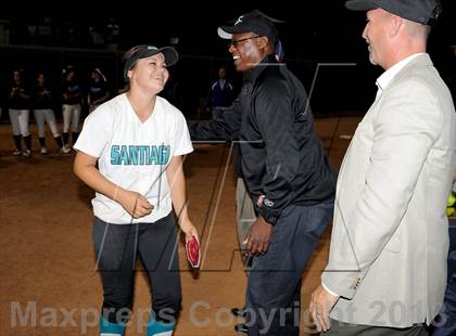 Thumbnail 1 in Santiago vs. Norco (CIF SS D1 Final) photogallery.