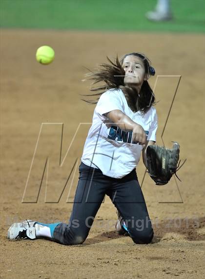 Thumbnail 1 in Santiago vs. Norco (CIF SS D1 Final) photogallery.