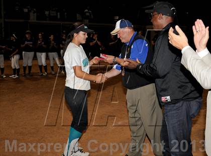 Thumbnail 2 in Santiago vs. Norco (CIF SS D1 Final) photogallery.
